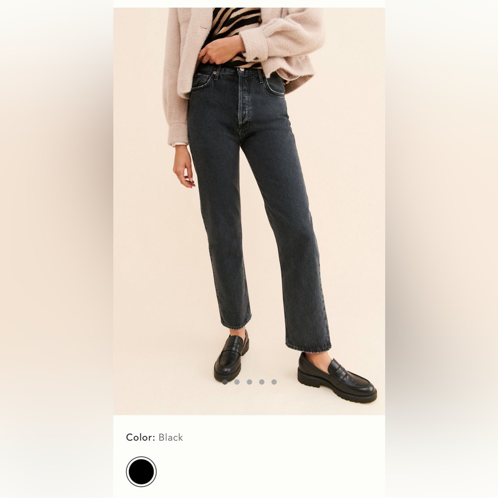 AGOLD 90s pinch waist jean